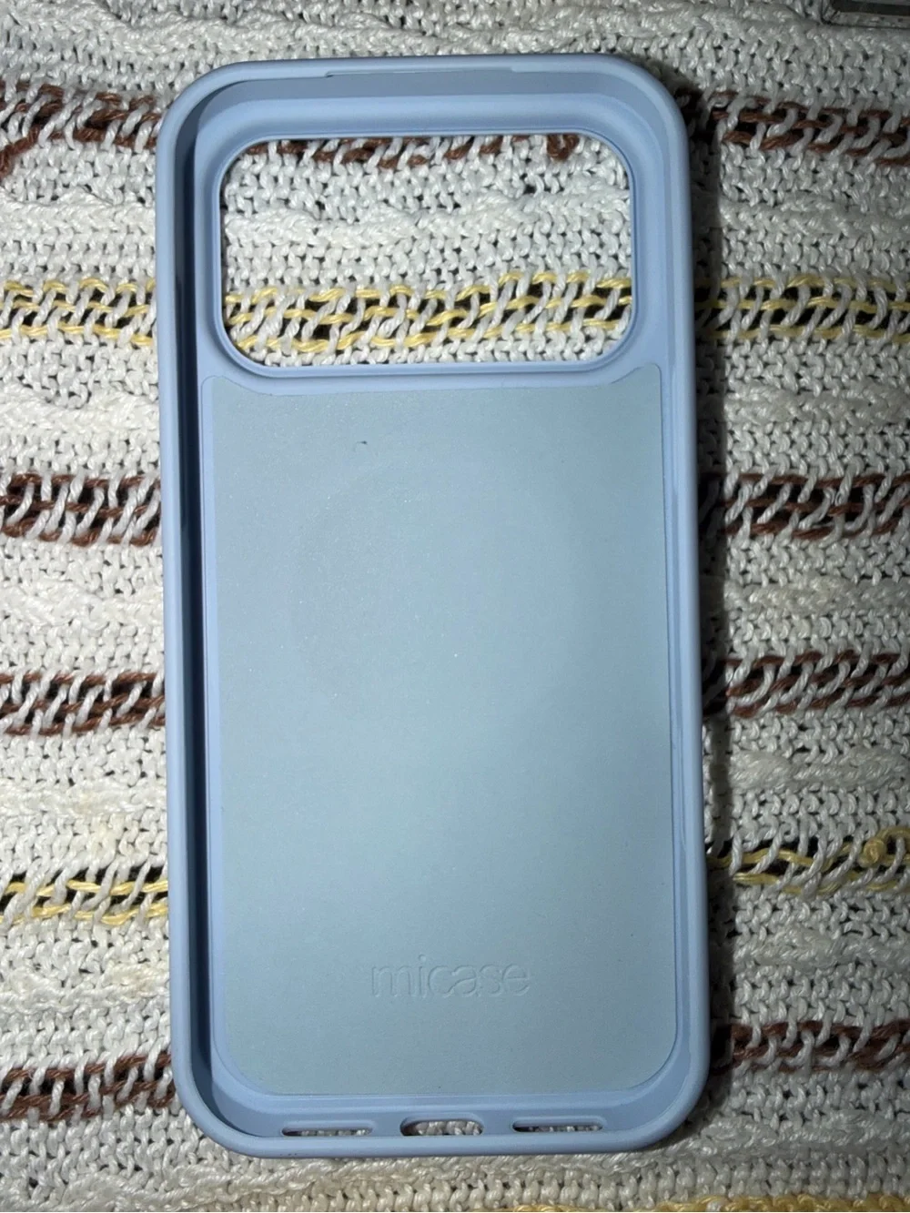 Light Blue Silicone Phone Case - iPhone 17 pro max